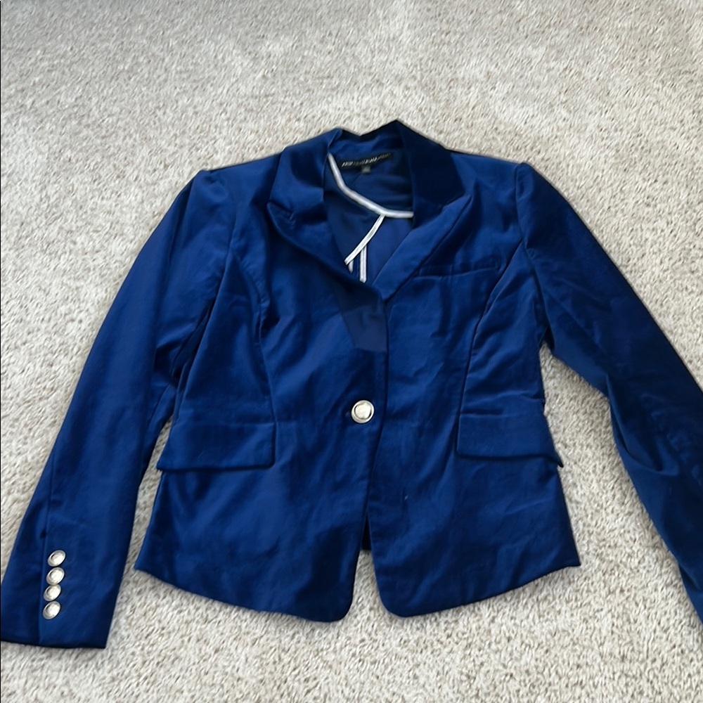 White House Black Market Royal Blue Blazer